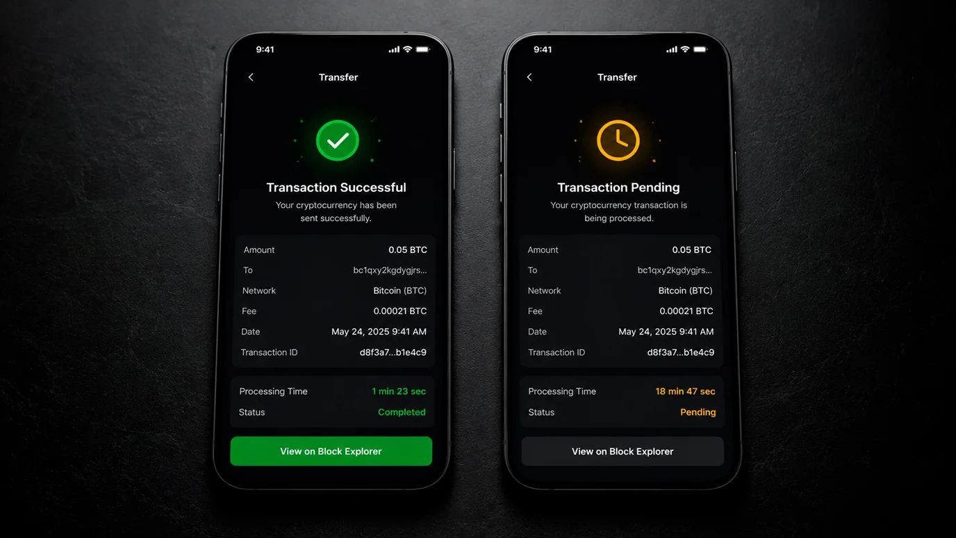 Cryptocurrency payment speed comparison between casino platforms