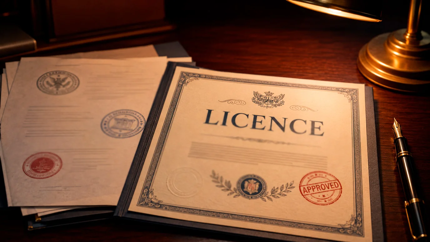 Curacao Gaming Authority CGA licence seal and regulatory documents