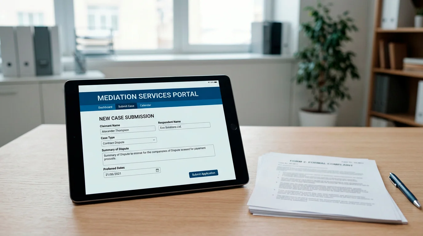 External dispute resolution mediator portal for casino complaints