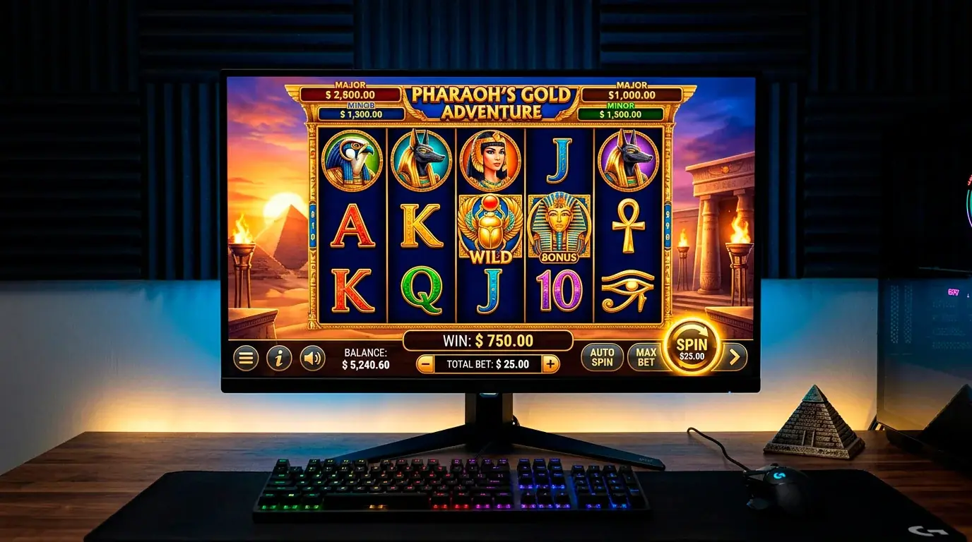 Slot game interface from a major provider showing premium design quality