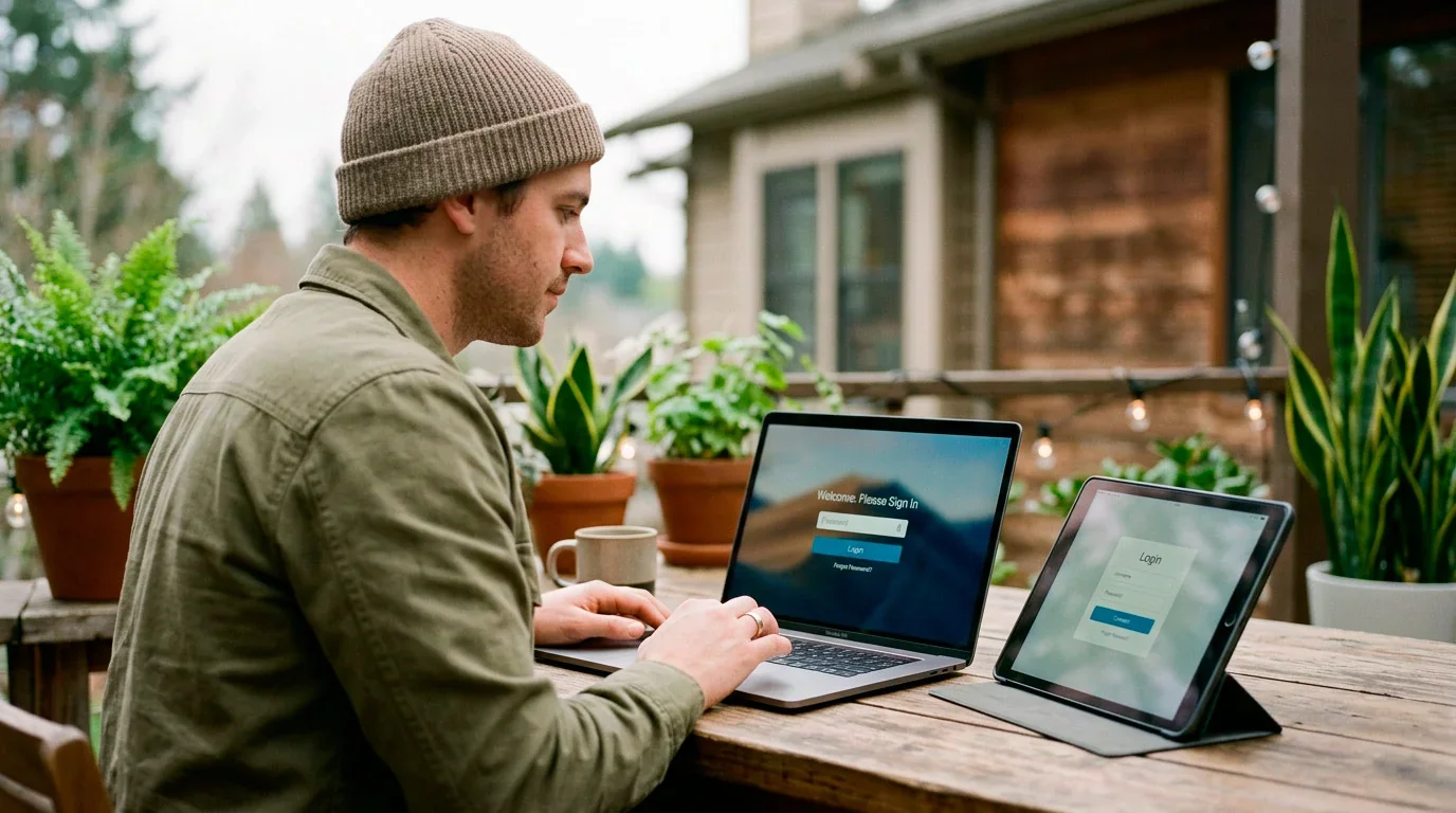 Login session on desktop and mobile devices simultaneously